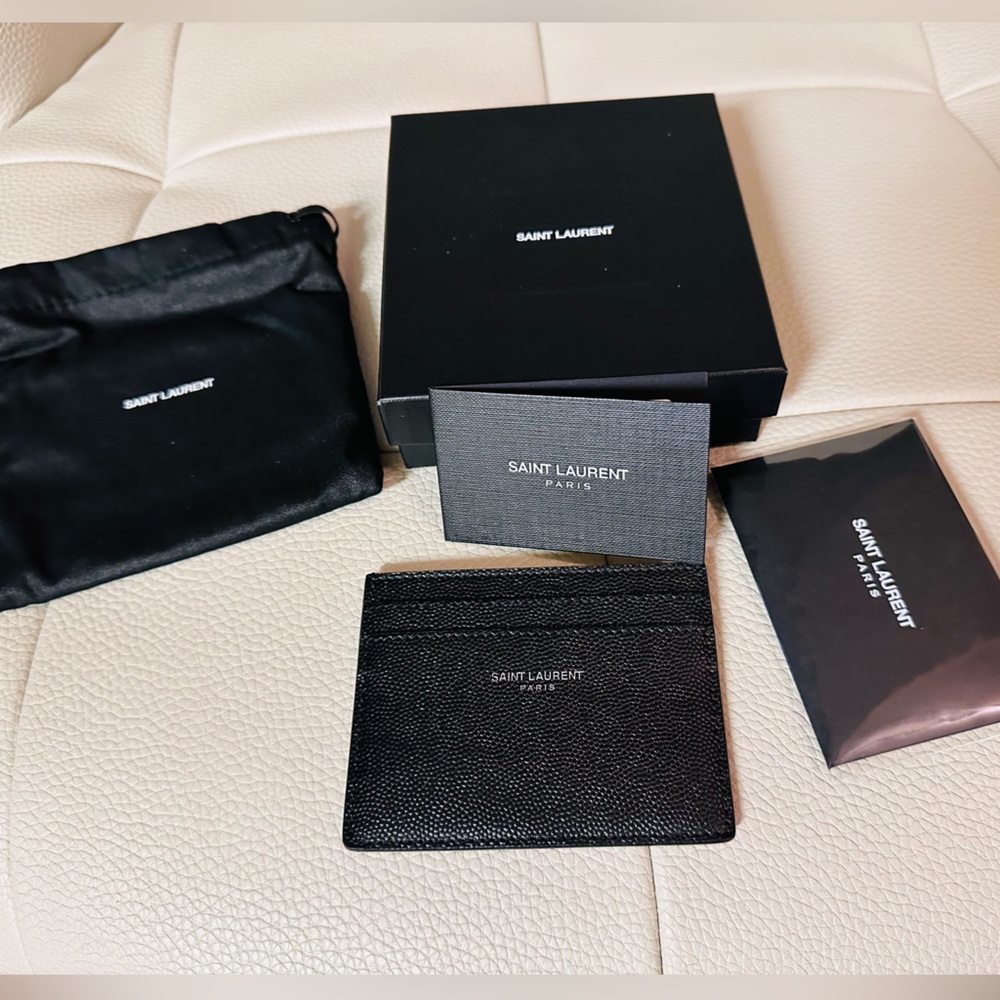 New YSL men’s credit card case